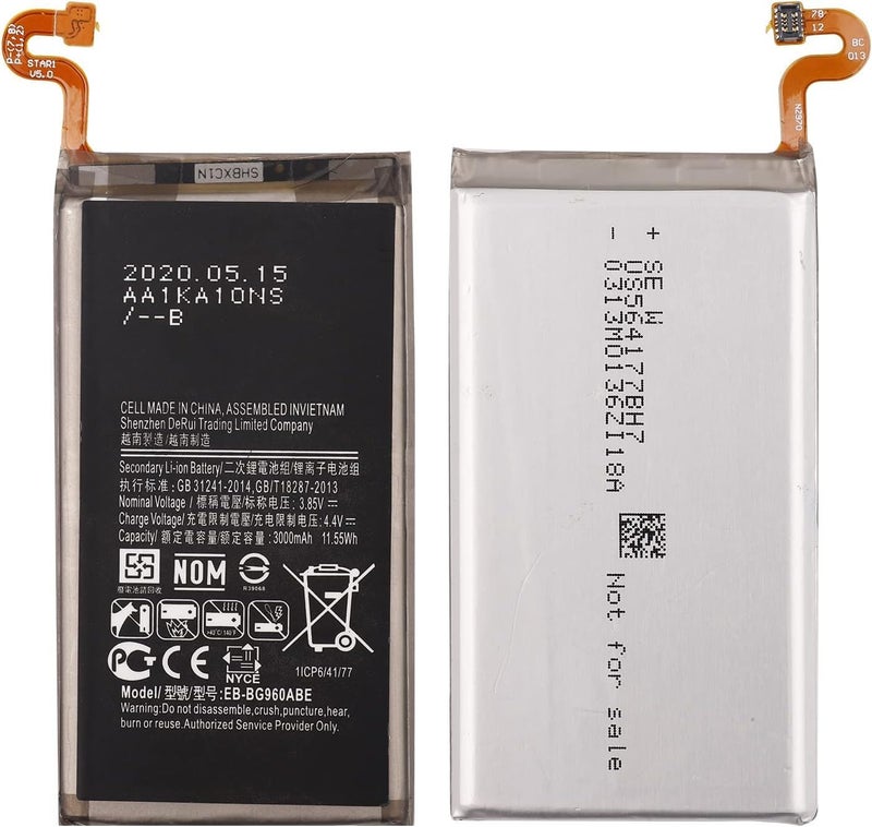 SwarKing Replacement Battery Compatible with Samsung Galaxy S9 SM-G960F SM-G960 G960F G960 G960U EB-BG960ABE with Toolkit - Image 2